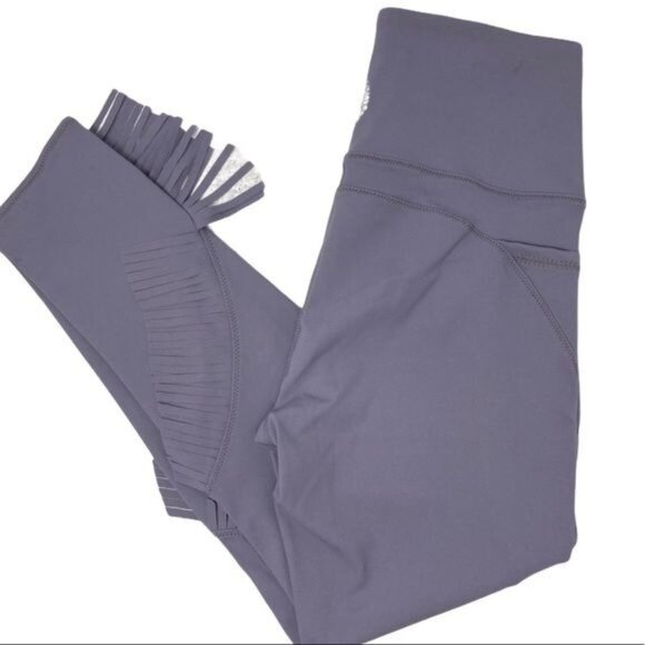 Free People Movement High Rise Fiesta Leggings in Purple Size Small NWOT - Picture 3 of 11